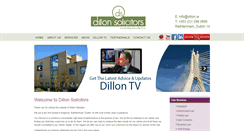 Desktop Screenshot of dillon.ie